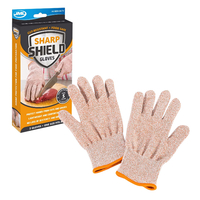 JML Sharp Shield Protective Cut Resistant Kitchen Work & Safety Gloves Level 5 - One Size