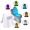 Kingavon LED Toilet Night Light with Motion Sensor and 8 Colour Change