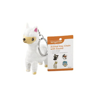 Kingavon Novelty LED Animal Key Ring With Sound - Llama