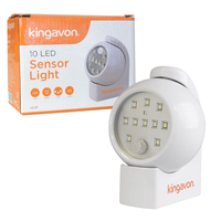 Kingavon Wirefree 10 LED Motion Sensor Light for Emergency,  Security,  Hallways,  Landings,  Staircases etc.