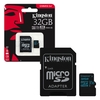 Kingston Canvas Go Micro SD SDHC Memory Card 90MB/s UHS-1 V30 Class 10 with SD Adapter - 32GB