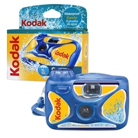 Kodak Aqua Sport 15M Waterproof Single Use / One-Time-Use Disposable Camera 800ASA - 27 Exposures