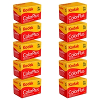 Kodak ColorPlus 200 ASA 35mm Colour Print Film 135-36 Exposure - Value 10 Pack