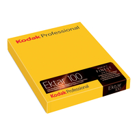 Kodak Ektar 100 ASA 5 x 4" Sheet Film - 10 Sheets