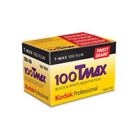 Kodak Professional T-MAX 100 ASA 35mm Black and White Print Film 135-36 Exposure