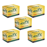 Kodak Professional Tri-X 400ASA 35mm Black and White Print Film 135-36 Exposure - SUPER VALUE 5 PACK!