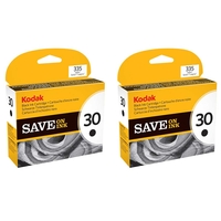 Kodak Series 30B Black Ink Cartridge VALUE TWIN PACK