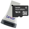 Lexar High-Performance Mobile Solution - Micro SDHC 16GB Class 10 + USB Reader