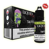 Liquid Rage E-Liquid Twisted - 3mg Nicotine - 10 Pack of 10ml Bottles (100ml Total)