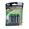 Lloytron AA Rechargeable Batteries Ni-Mh ACCU DIGITAL High Performance 2700mAh - 4 Pack