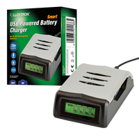 Lloytron USB Powered AA/AAA Smart Battery Charger B1527