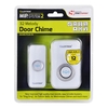 Lloytron Wireless Cordless Door Bell Kit with 150M Range,  MiPs and 32 Melodies - White