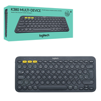 Logitech K380 Wirefree Bluetooth Keyboard for Windows,  Mac,  Chrome,  Android,  iOS and Apple TV - QWERTY