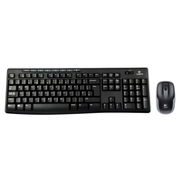 Logitech MK270 Wireless Keyboard and Mouse Desktop Combo Set - UK QWERTY