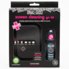 Muc-Off Antibacterial Screen Cleaning Go Kit Including Microfibre Cloth + 35ml Device/Screen Cleaner