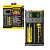 Nitecore i2 Multi Intelligent,  Fast 2 Bay Battery Charger for AA,  AAA NiMH,  Li-ion,  Vape Batteries etc.