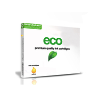 Non-OEM Remanufactured T0804 Hummingbird Ink Cartridge 8.4ml Yellow for Epson