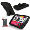 Orzly Rugged Hybrid Case for Samsung Galaxy S5 - Black