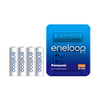 Panasonic Eneloop AA Rechargeable Ready-To-Use Ni-MH Rechargeable Batteries - Pack of 4.