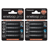 Panasonic Eneloop Pro AA NiMH 2500mAh Rechargeable Batteries - 8 Pack