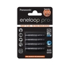 Panasonic Eneloop Pro Ready to use Rechargeable Batteries AAA LR03 - 4 Pack