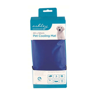 Pet Cooling Mat Self Cooling Pad for Dogs and Cats 40 x 50cm - Blue