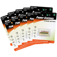 Power-Stations CR123A Lithium Batteries - Mega Value 10 Pack!
