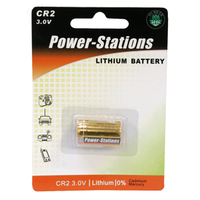 Power-Stations CR2 Lithium Battery - Pack of 1 - UK