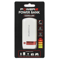 PowerZ 5, 200mAh Power Bank USB Rechargeable External Battery Pack - High Output