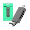 Prevo CR312 USB 2.0,  USB Type-C and Lightning Connection Supports SD/Micro SD/TF/SDHC/SDXC/MMC