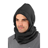 Pro-climate 6 IN 1 Polar Fleece Snood,  Neck Warmer,  Scarf,  Balaclava,  Beanie Hat - Grey