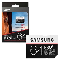 Samsung Pro Plus SDXC SD Memory Card Class Class 10 UHS-3 90MB/s - 64GB