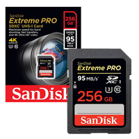 Sandisk Extreme Pro SD SDXC UHS-I Memory Card 95MB/s - 256GB