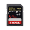 Sandisk Extreme Pro SDXC SD Memory Card UHS-1 U3 V30 95MB/s - 64GB