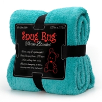 Snug Rug Sherpa Throw Blanket - Teal