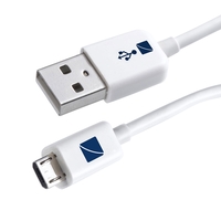 Travel Blue Micro USB 2.0 Data Sync & Charge Cable