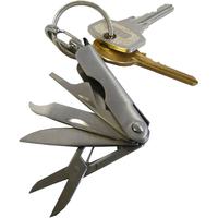 True Utility MicroTool - Key Ring Multi-Tool with Quick Release CleverClip - TU42