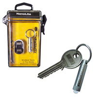 True Utility NanoLIte LED Keyring Flashlight with Gift Case - Worlds Smallest Flashlight