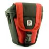 Tuff-Luv ZipNGo Telescopic Digital SLR Camera & Short Zoom Lens Holster Cover Case Bag - Size: 2 (M) - Red / Black