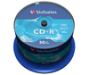 Verbatim CD-R Extra Protection Discs - 700MB - 52x Speed - 50 Pack