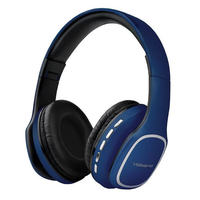 Volkano Phonic Series Bluetooth Wireless Headphones - Blue