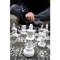 Chalk Chess Set