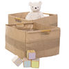 2-Pack Medium Jute Storage Baskets