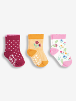 3-Pack Botanical Socks