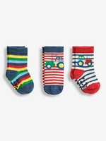 3-Pack Classic Tractor Socks