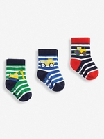 3-Pack Digger & Tractor Socks