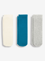 3-Pack Extra Thick Marl Grey Socks
