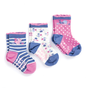 3-Pack Squirrel Cotton Socks
