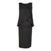 Black Maternity & Nursing Shift Dress