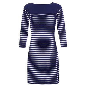 Breton Stripe Maternity Mini Dress